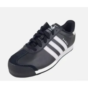Adidas Originals SAMOA J G20687 Leather Shoes Black White