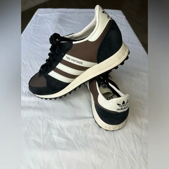 adidas Originals TRX Vintage sneakers in black  Men's Brown and Black Sneakers