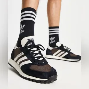 adidas Originals TRX Vintage sneakers in black  Men's Brown and Black Sneakers