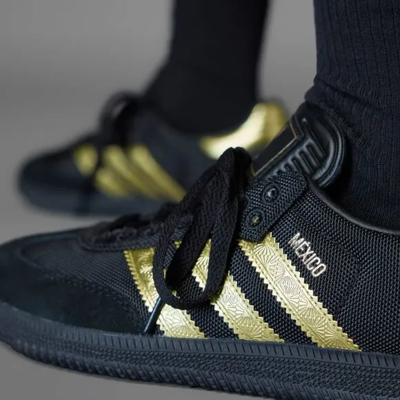 Adidas Samba Mexico Limited Edition Indoor Soccer Casual Street Fashion Shoes