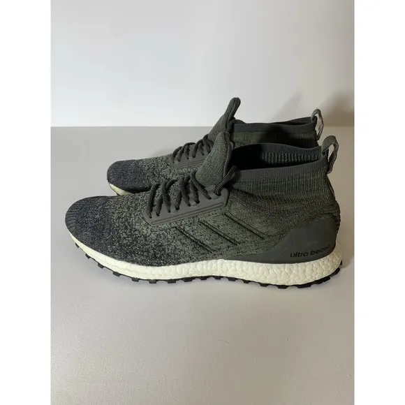 Adidas Shoes Mens 12 Ultra Boost All Terrain ATR Mid Trace Cargo BB6130