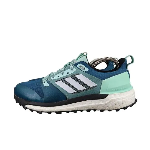 Adidas Shoes Womens 9 Athletic Trainer Supernova Trail Running Hiking Sport Blue