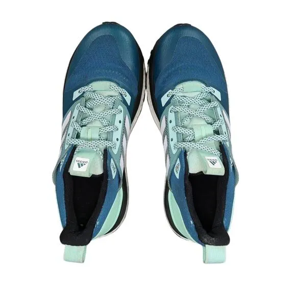 Adidas Shoes Womens 9 Athletic Trainer Supernova Trail Running Hiking Sport Blue