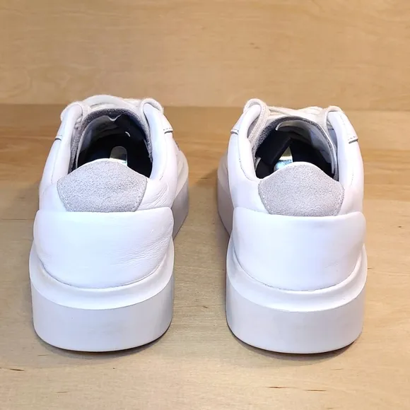 Adidas Sleek Super Footwear White Leather Shoes