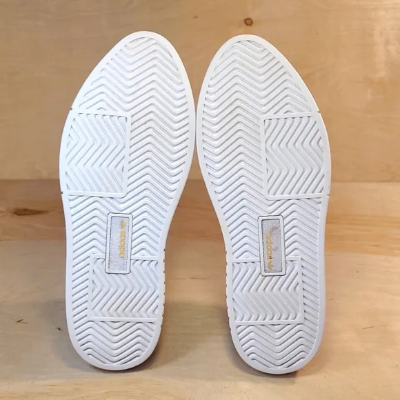 Adidas Sleek Super Footwear White Leather Shoes