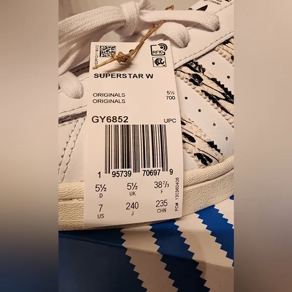 Adidas Superstar Women Originals Shoes White GY6852