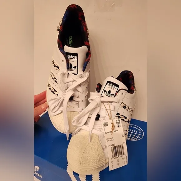 Adidas Superstar Women Originals Shoes White GY6852