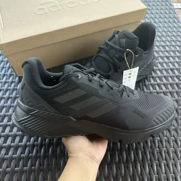 Adidas Terrex Soulstride Black Grey Men's Athletic Shoes GY9356 Size 11.5