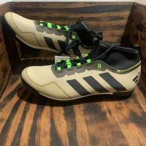 Adidas The Gravel Shoes Hiking Men's Size 9 Beige &amp; Black Sneakers GX1664 New