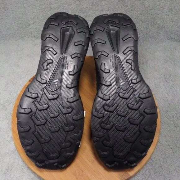Adidas Tracefinder Triple Black Trail Running Shoes Men's Size 10, 11  Q47235