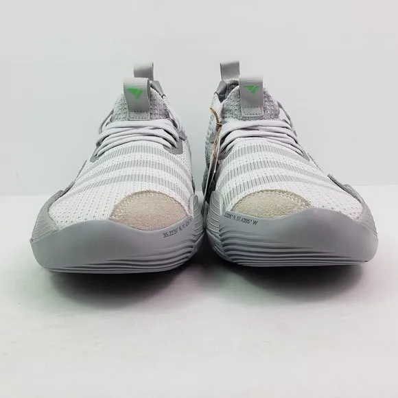 Adidas Trae Young 2 Mens Size 10 Grey Silver Basketball Sneaker Shoes HQ0997