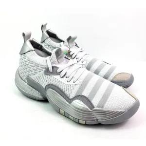 Adidas Trae Young 2 Mens Size 10 Grey Silver Basketball Sneaker Shoes HQ0997