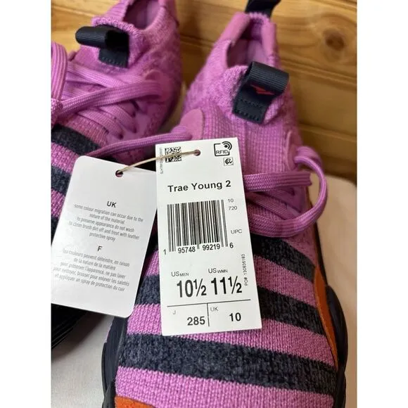 Adidas Trae‎ Young 2.0 Stratosphere Boost Basketball Shoes Pink Size 10.5 $140