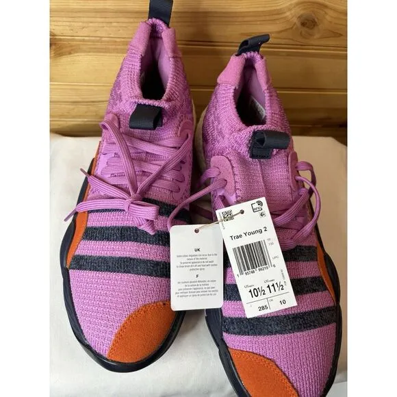 Adidas Trae‎ Young 2.0 Stratosphere Boost Basketball Shoes Pink Size 10.5 $140