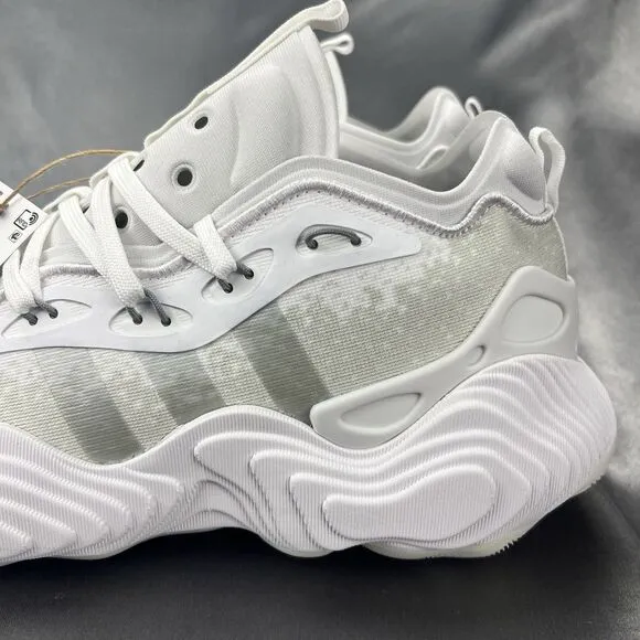 Adidas Trae Young 3 Men's 11.5 Basketball Shoes Sneakers White Gray IF2102 Party