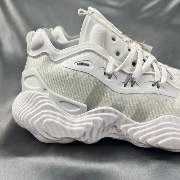 Adidas Trae Young 3 Men's 11.5 Basketball Shoes Sneakers White Gray IF2102 Party