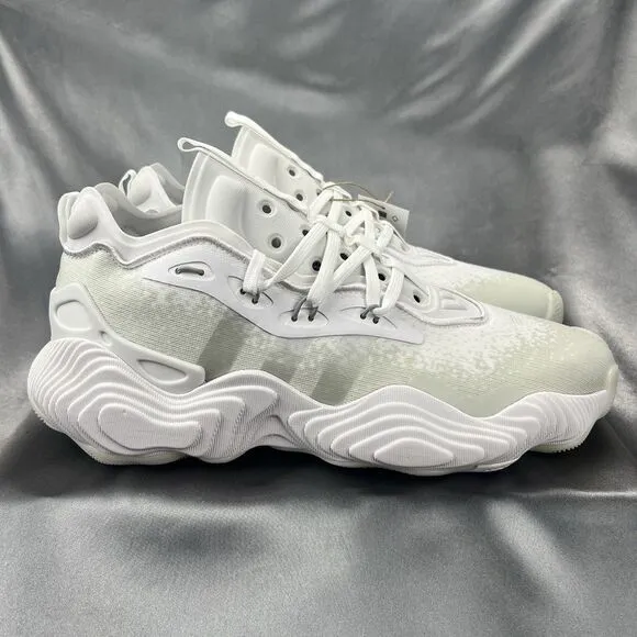 Adidas Trae Young 3 Men's 11.5 Basketball Shoes Sneakers White Gray IF2102 Party