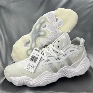 Adidas Trae Young 3 Men's 11.5 Basketball Shoes Sneakers White Gray IF2102 Party