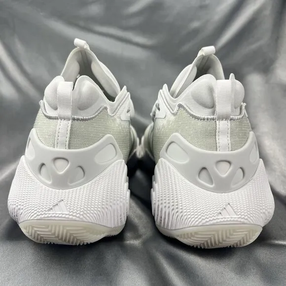 Adidas Trae Young 3 Men's 11.5 Basketball Shoes Sneakers White Gray IF2102 Party