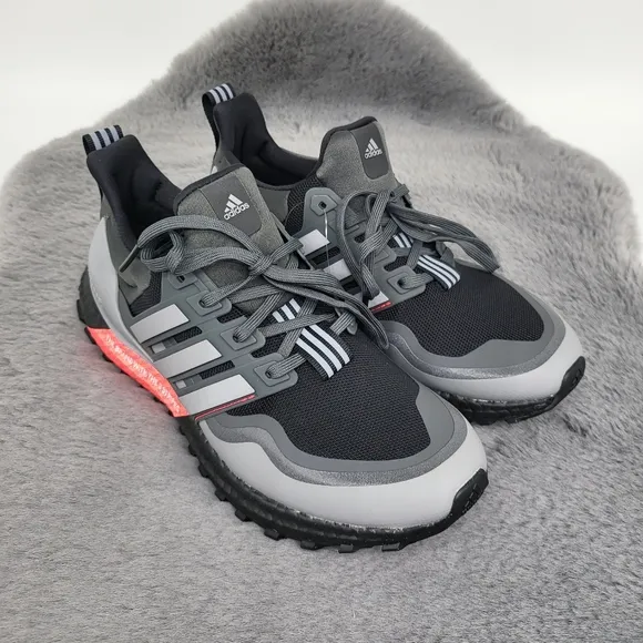Adidas Ultraboost All Terrain Black Red Grey Trail Running Shoes