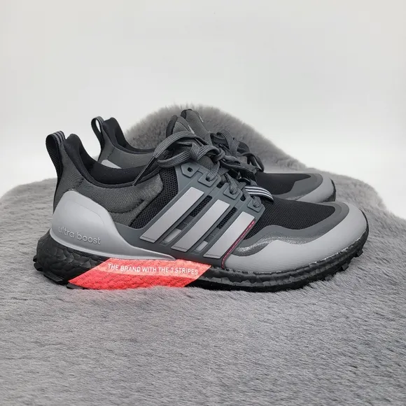 Adidas Ultraboost All Terrain Black Red Grey Trail Running Shoes