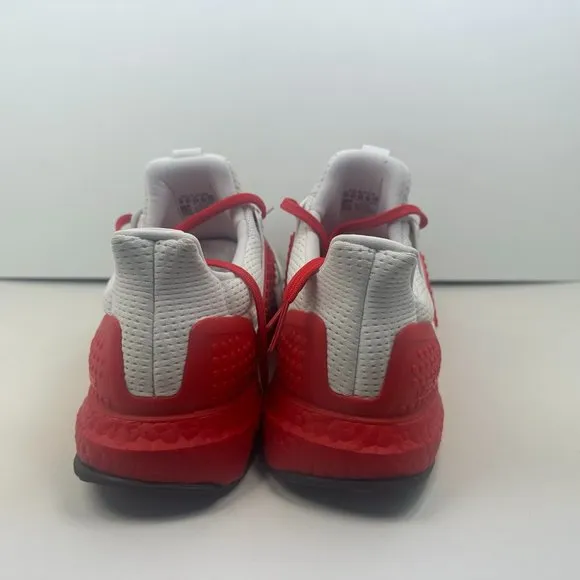 Adidas Ultraboost DNA x Lego Red White Running Shoes H67955 Men's Size 10, 11.5