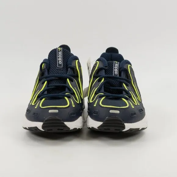 Adidas Youth EQT Gazelle J' Collegiate 'Navy Solar Yellow' EE7527 size 5.5