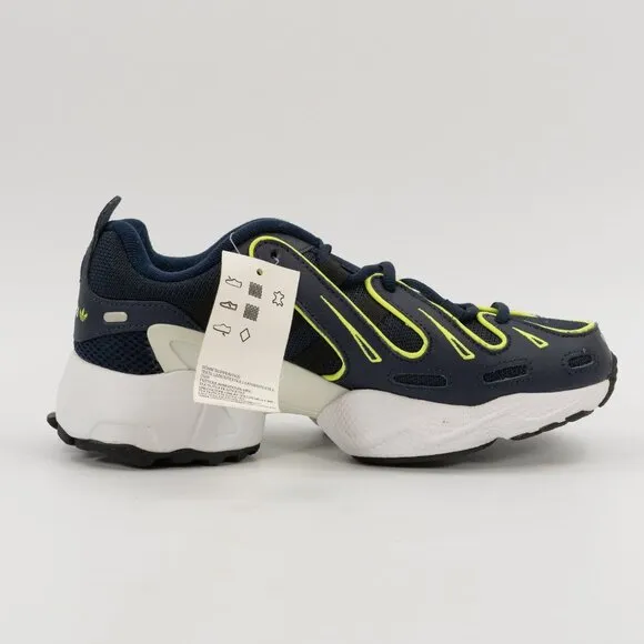 Adidas Youth EQT Gazelle J' Collegiate 'Navy Solar Yellow' EE7527 size 5.5
