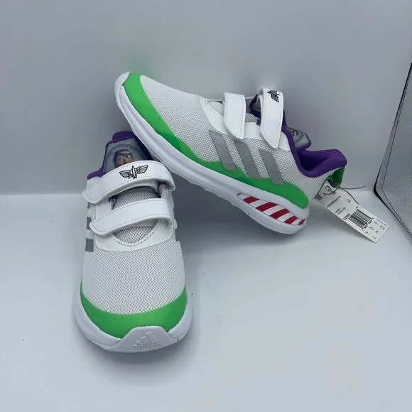 Adidas Fortarun Buzz CF Diseny Unisex Kids Running Shoes Size 3Y White GZ0642