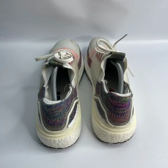 Adidas Mens Ultraboost 19 Pride EF3675 White‎ Running Shoes Sneakers Size 11