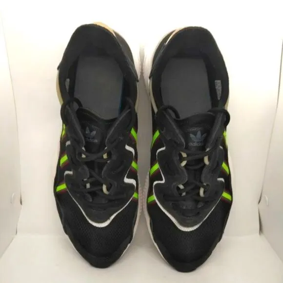 Adidas Ozweego Fashion Sneakers Mens Size 13 Black Green Running Adidas Shoes‎