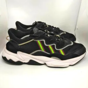 Adidas Ozweego Fashion Sneakers Mens Size 13 Black Green Running Adidas Shoes‎