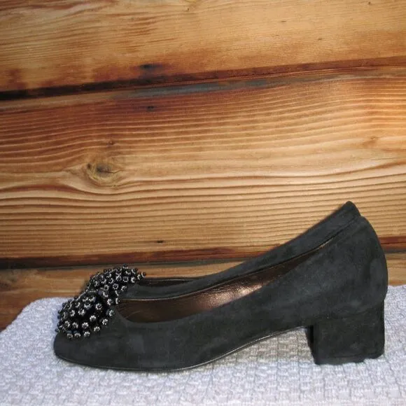 AGL Black Suede Shoes