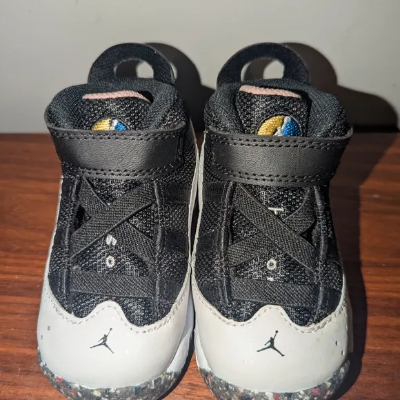 Air Jordan 6 RINGS TD DV3179-100 Toddlers Size 4c