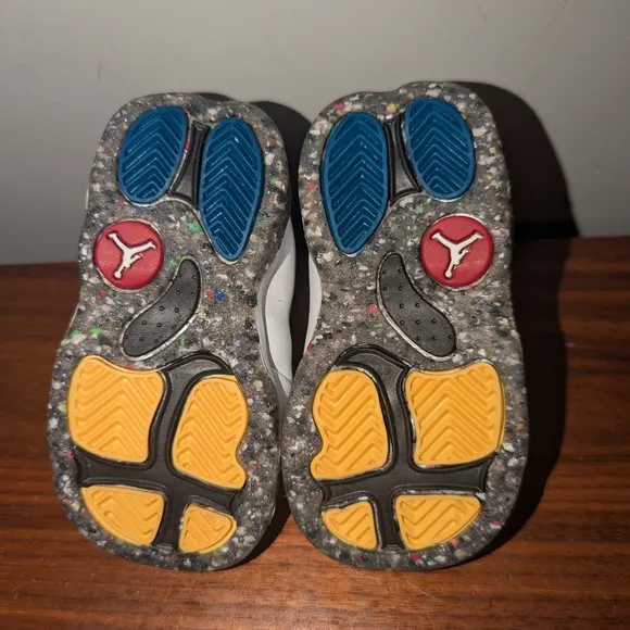 Air Jordan 6 RINGS TD DV3179-100 Toddlers Size 4c