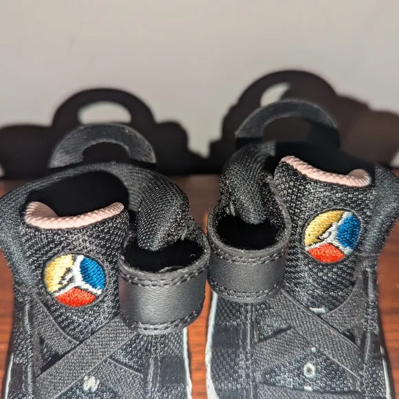 Air Jordan 6 RINGS TD DV3179-100 Toddlers Size 4c