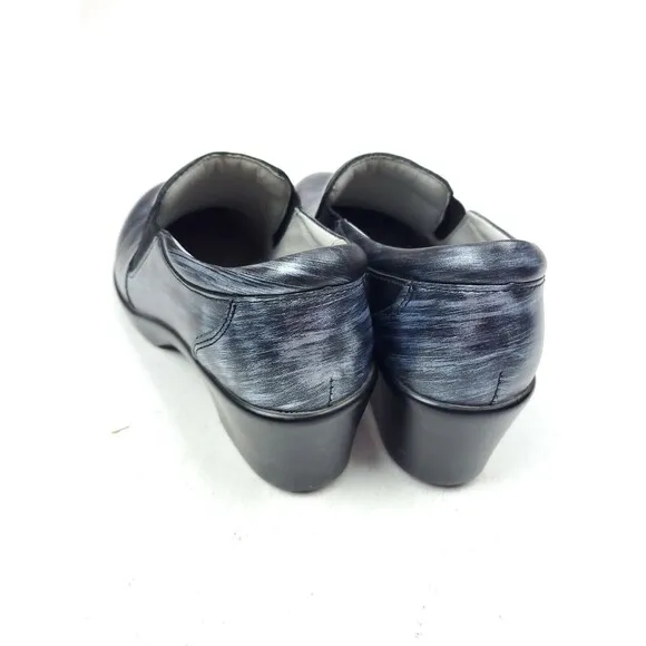 Alegria Womens ERY-827 Leather Round Toe Clog Shoes Size EUR 37 US 7-7.5