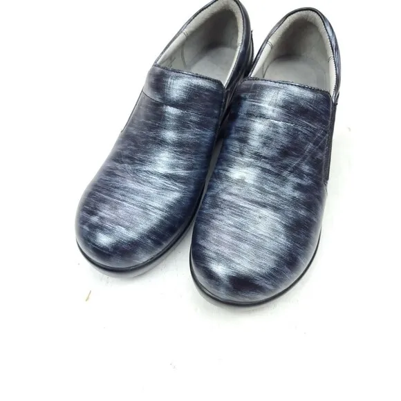 Alegria Womens ERY-827 Leather Round Toe Clog Shoes Size EUR 37 US 7-7.5
