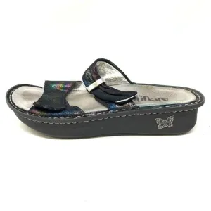 Alegria Women's Size 38 US 8-8.5 Karmen Blue Rainbow Comfort Sandals