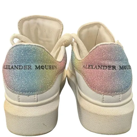 Alexander McQueen Oversized Sneaker kids  White Athletic Shoe Size 30 size 12