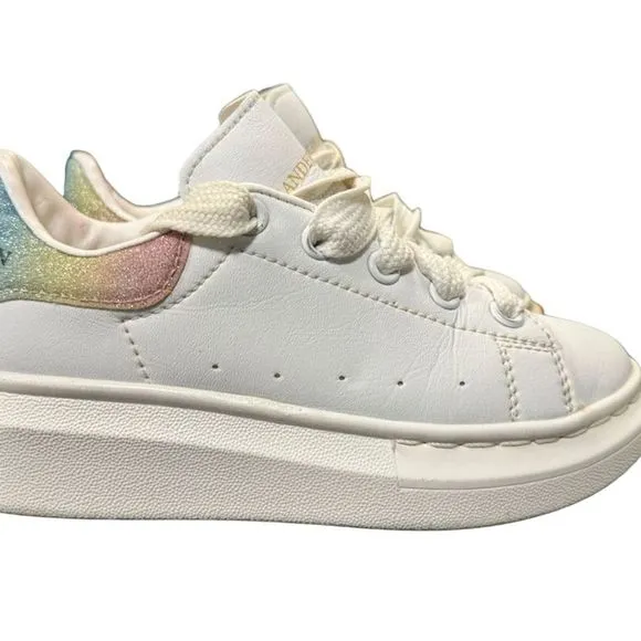 Alexander McQueen Oversized Sneaker kids  White Athletic Shoe Size 30 size 12