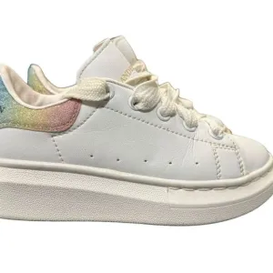 Alexander McQueen Oversized Sneaker kids  White Athletic Shoe Size 30 size 12