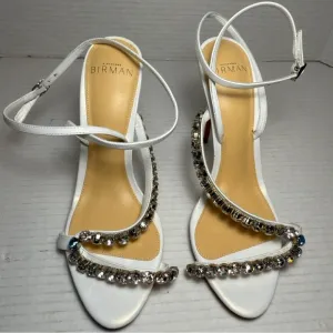 Alexandre Birman &quot;Something Blue&quot; Leather Bridal Sandal Size: 36 (6)