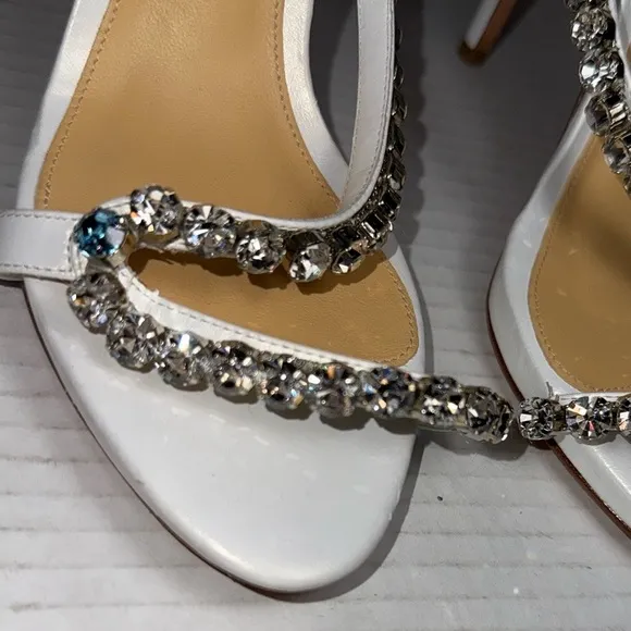 Alexandre Birman &quot;Something Blue&quot; Leather Bridal Sandal Size: 36 (6)