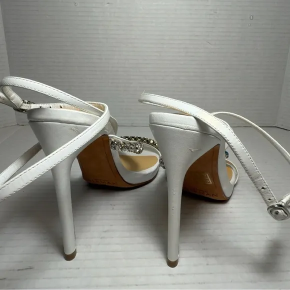 Alexandre Birman &quot;Something Blue&quot; Leather Bridal Sandal Size: 36 (6)
