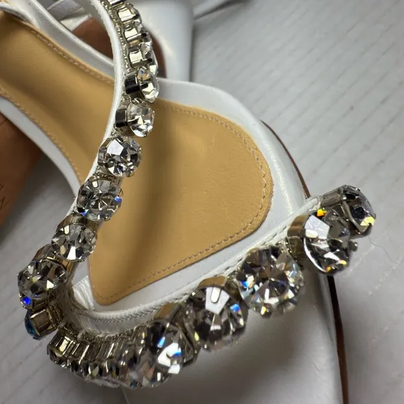 Alexandre Birman &quot;Something Blue&quot; Leather Bridal Sandal Size: 36 (6)