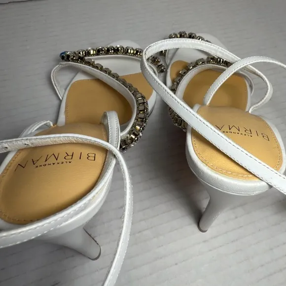 Alexandre Birman &quot;Something Blue&quot; Leather Bridal Sandal Size: 36 (6)