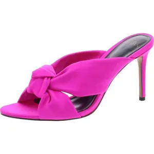 Alexandre Birman Womens Pink Sandal Open Toe Padded Insole Mules Imperfections
