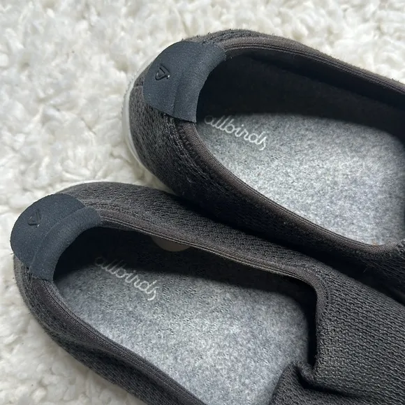 Allbirds Men's Tree Lounger Sustainable Slip On Charcoal Lightweight Shoes