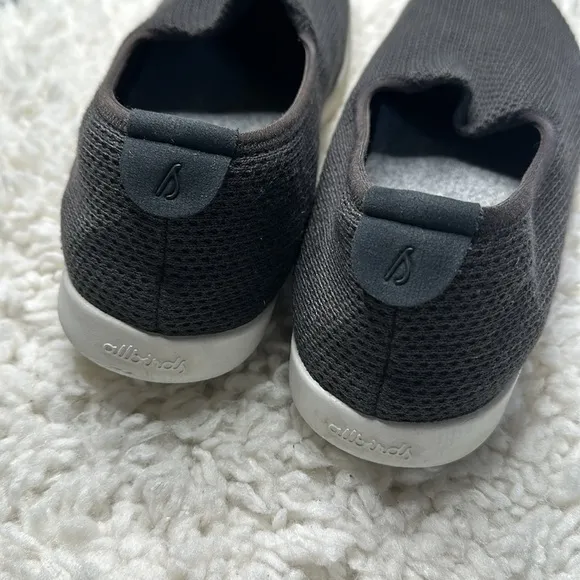 Allbirds Men's Tree Lounger Sustainable Slip On Charcoal Lightweight Shoes
